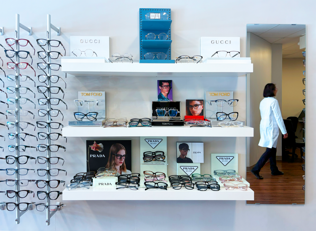 Wide selection of eyewear.