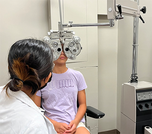 Perfect Pair Optometry pediatric eye exam